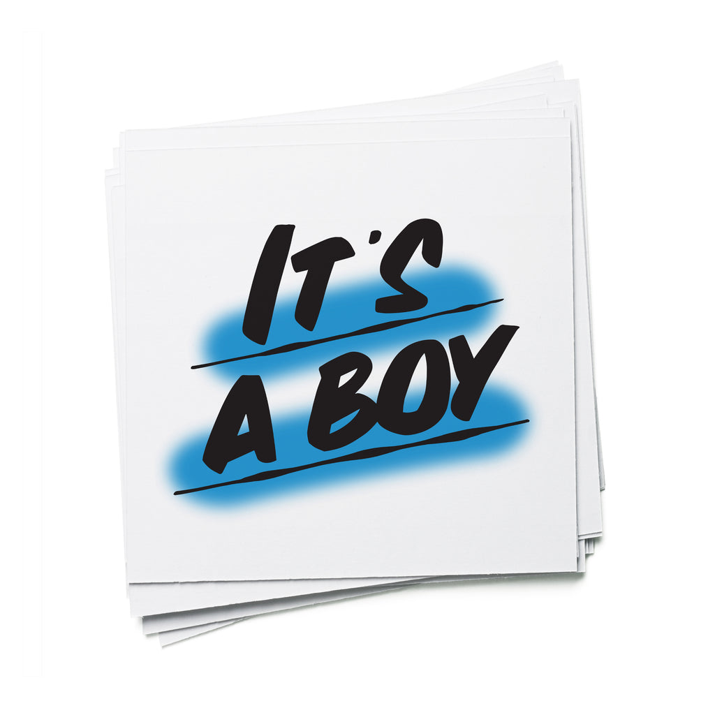 IT'S A BOY by Baron Von Fancy | Open Edition and Limited Edition Prints