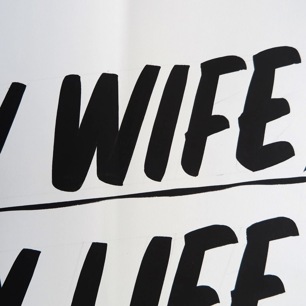 Happy Wife, Happy Life by Baron Von Fancy | Open Edition and Limited Edition Prints