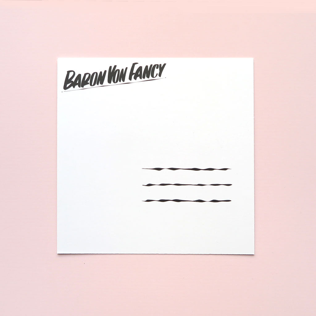 Postcard Pack - Square by Baron Von Fancy | Open Edition and Limited Edition Prints
