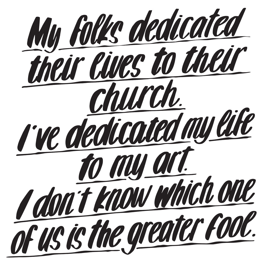 MY FOLKS DEDICATED THEIR LIVES TO THEIR CHURCH by Baron Von Fancy | Open Edition and Limited Edition Prints