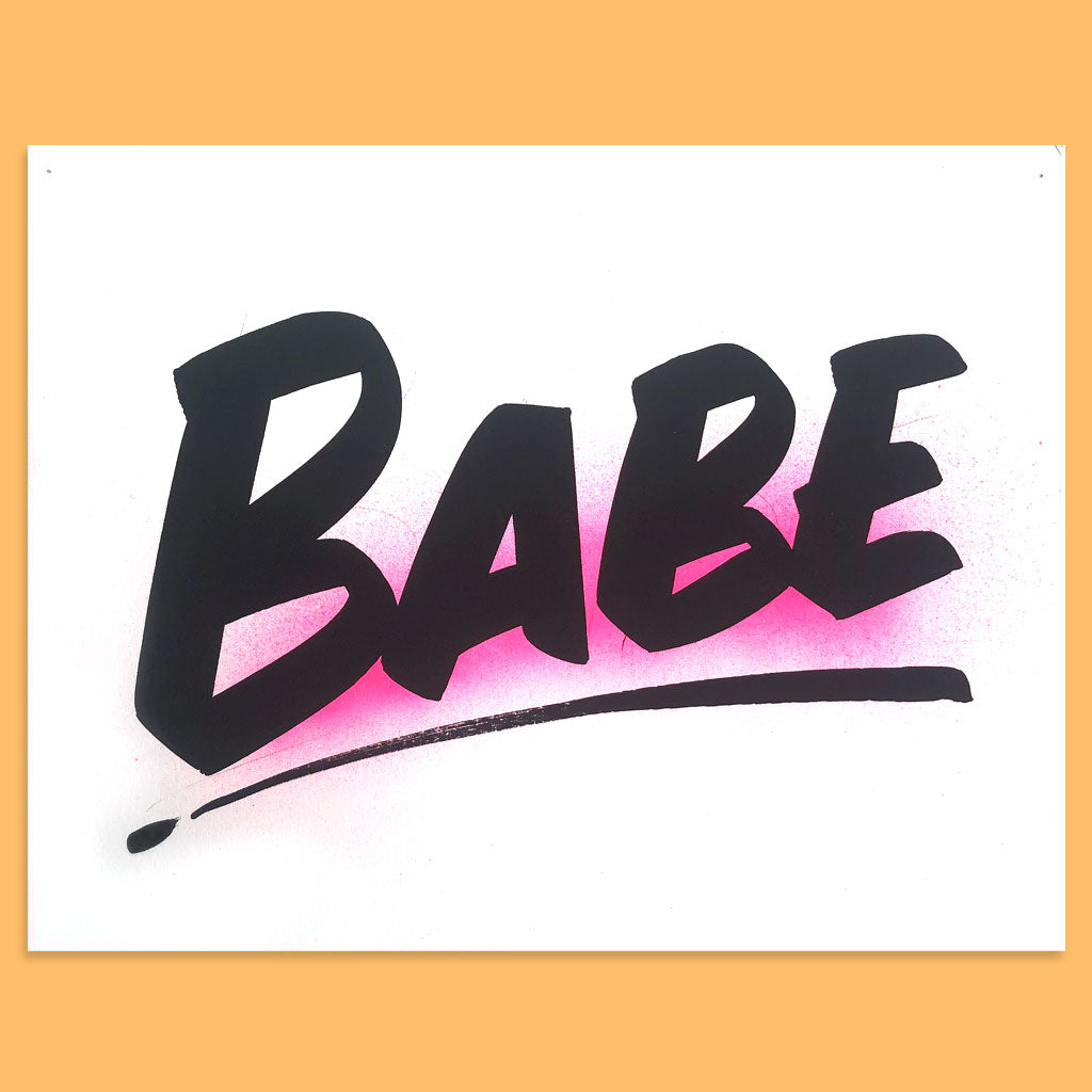 Babe by Baron Von Fancy | Open Edition and Limited Edition Prints