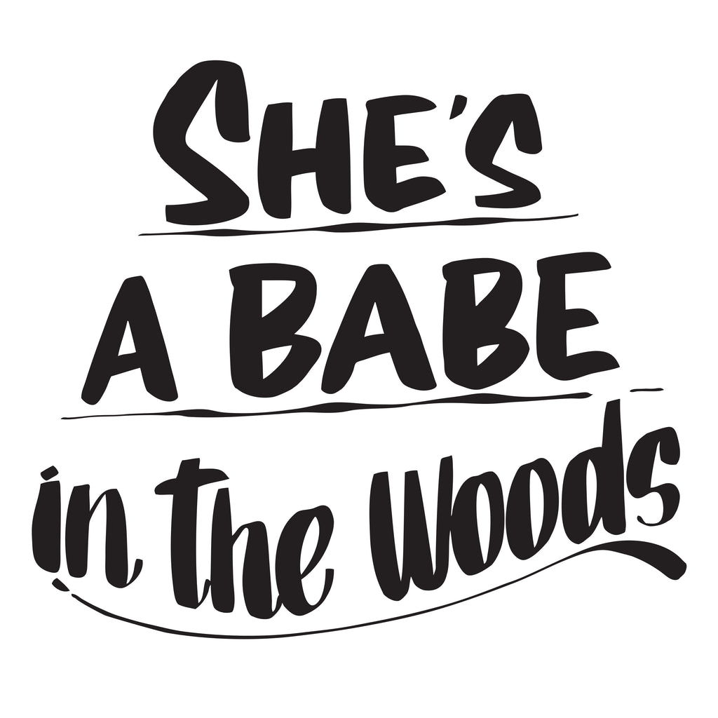 SHE'S A BABE IN THE WOODS by Baron Von Fancy | Open Edition and Limited Edition Prints