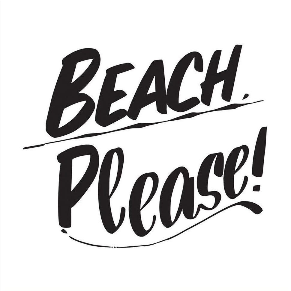 Beach Please by Baron Von Fancy | Open Edition and Limited Edition Prints