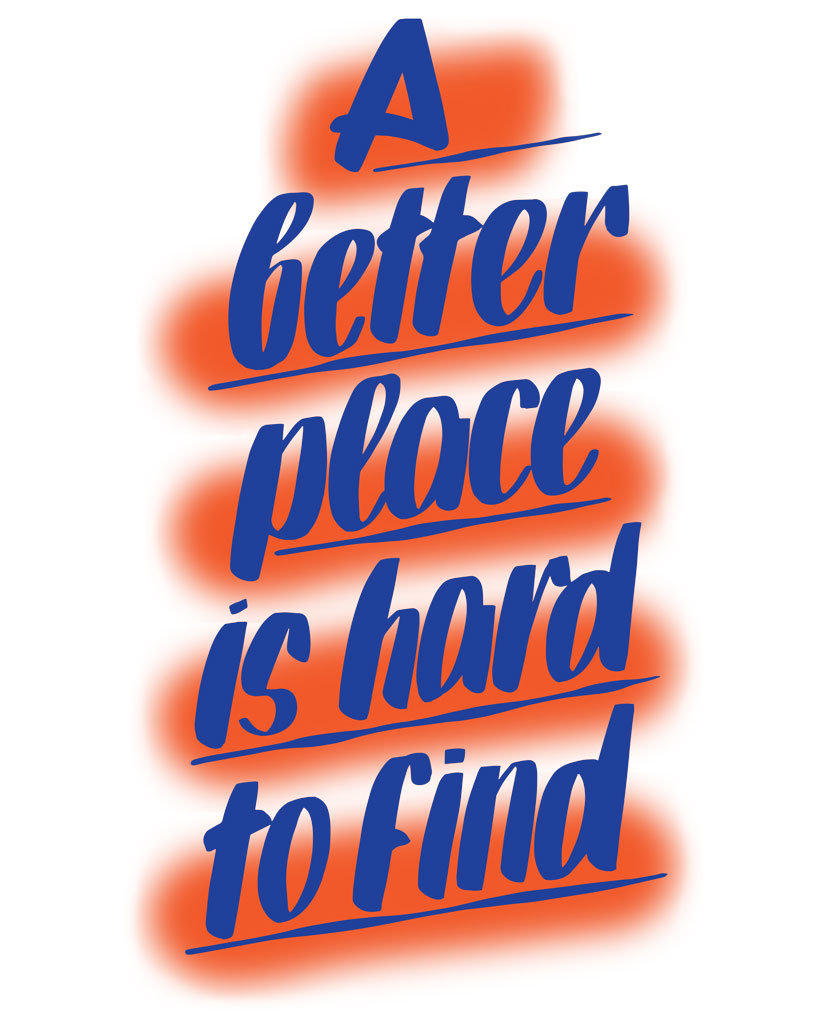 A Better Place is Hard to Find NYC by Baron Von Fancy | Open Edition and Limited Edition Prints