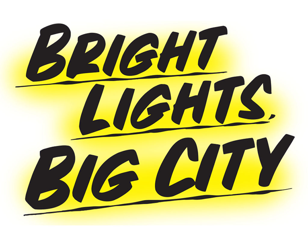 BRIGHT LIGHTS BIG CITY YELLOW by Baron Von Fancy | Open Edition and Limited Edition Prints