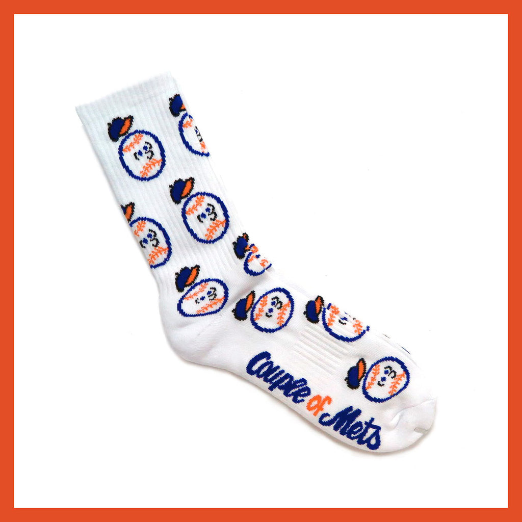 Couple of Mets Socks by Baron Von Fancy | Open Edition and Limited Edition Prints