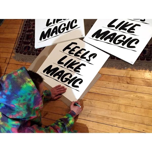 FEELS LIKE MAGIC by Baron Von Fancy | Open Edition and Limited Edition Prints