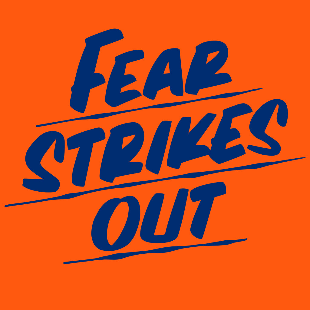 FEAR STRIKES OUT by Baron Von Fancy | Open Edition and Limited Edition Prints