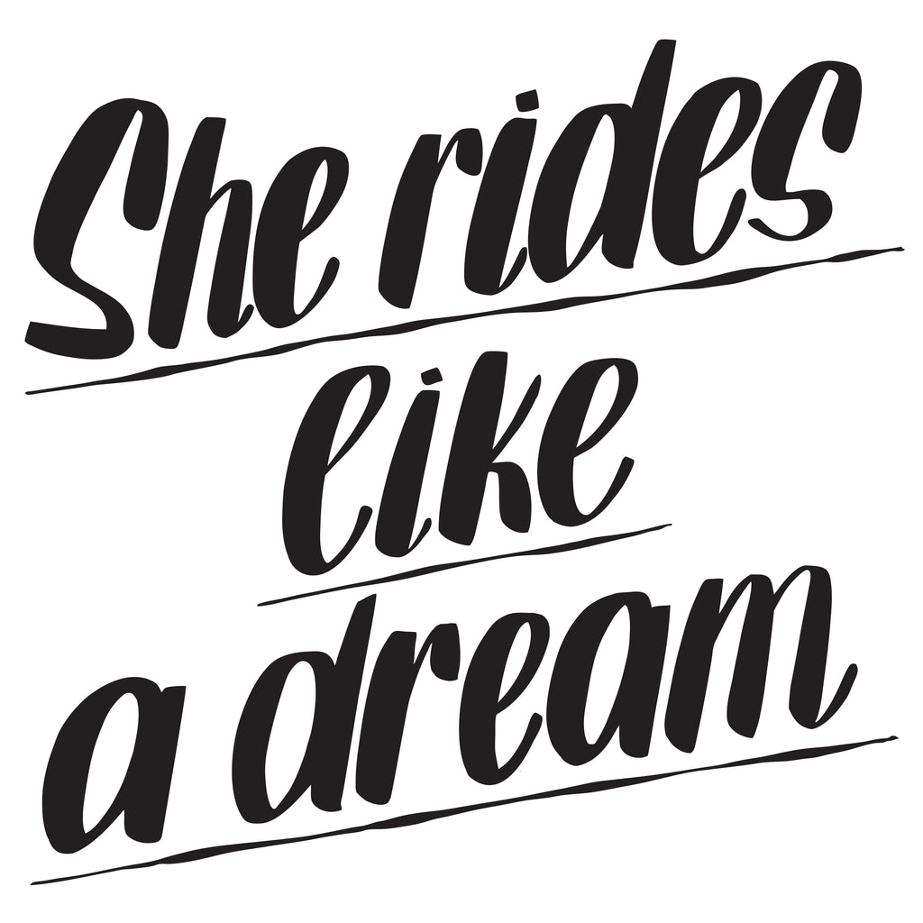 SHE RIDES LIKE A DREAM by Baron Von Fancy | Open Edition and Limited Edition Prints